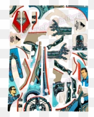 Terminator 2 Plastic Set Ministry Of - Terminator 2 Pinball Plastics Png,Cyberdyne Logo