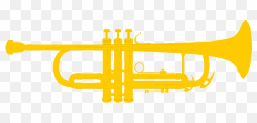 Trumpet Bugle Music Instrument Musical - Transparent Silhouette png
