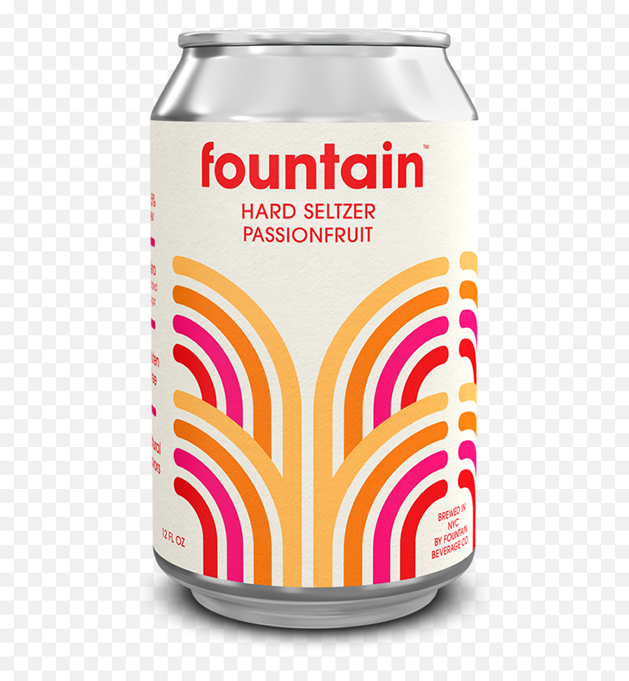 Fountain Craft Hard Seltzer - Passionfruit 12 X 355ml Fountain Hard Seltzer Png,Fountain Drink Png