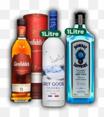 Download Hd Premium Party Bundle Alpha - Bombay Sapphire Gin png