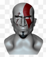 Kratos Face Png 3 Image - Illustration,Kratos Transparent