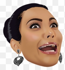 Kim Kardashian Crying Png 5 Image - Kim Kardashian Crying Face Emoji,Kim Kardashian Png