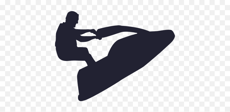 Jet Skiing Sport Silhouette - Jet Ski Vector Png,Water Ski Icon