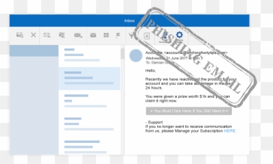 Phishing Emails U0026 Scams Report Alert Tool - Identify Outlook png