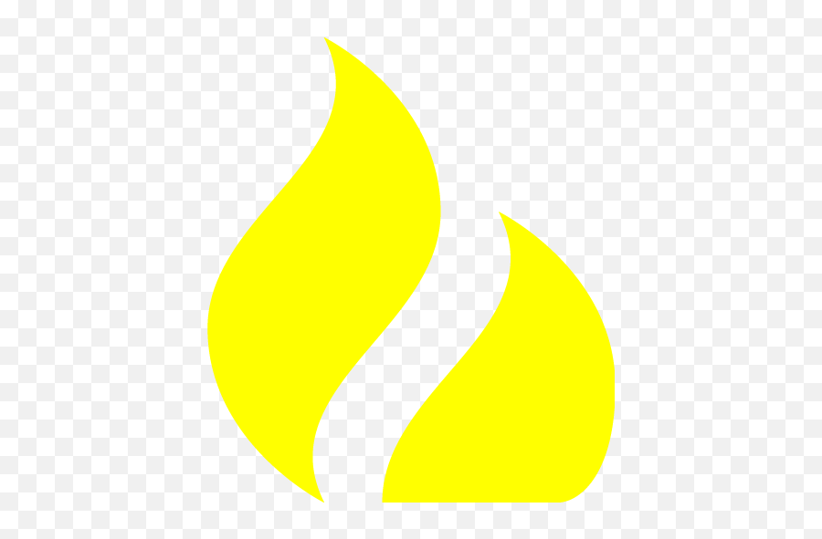 Yellow Fire Icon - Free Yellow Fire Icons Fire Icon Pink Png,Black Fire Icon