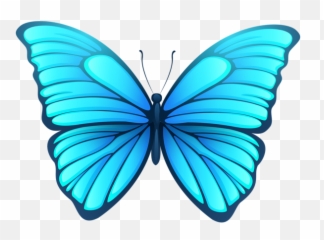 Png Image With Transparent Background - Butterfly Clipart