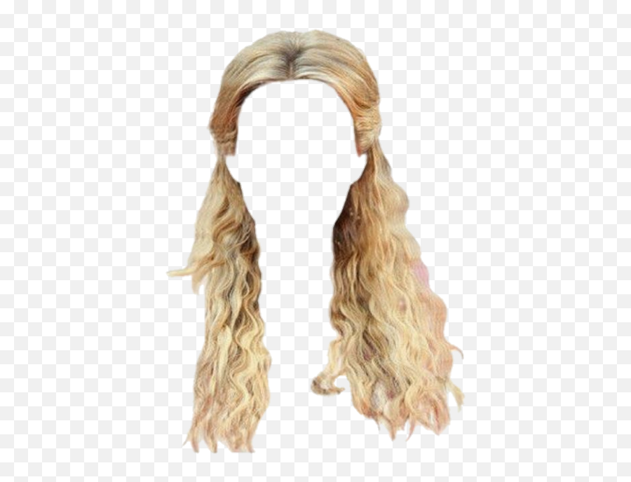Hair - Blonde Wig Transparent Background Png,Weave Png