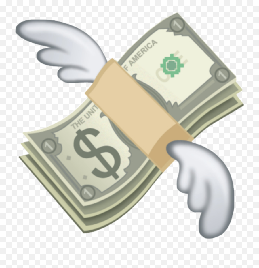Portable Network Graphics Emoji Money Clip Art Computer - Flying Money Emoj...