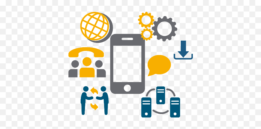 Telco - Linq Business Support System Icon Png,Modern Phone Icon