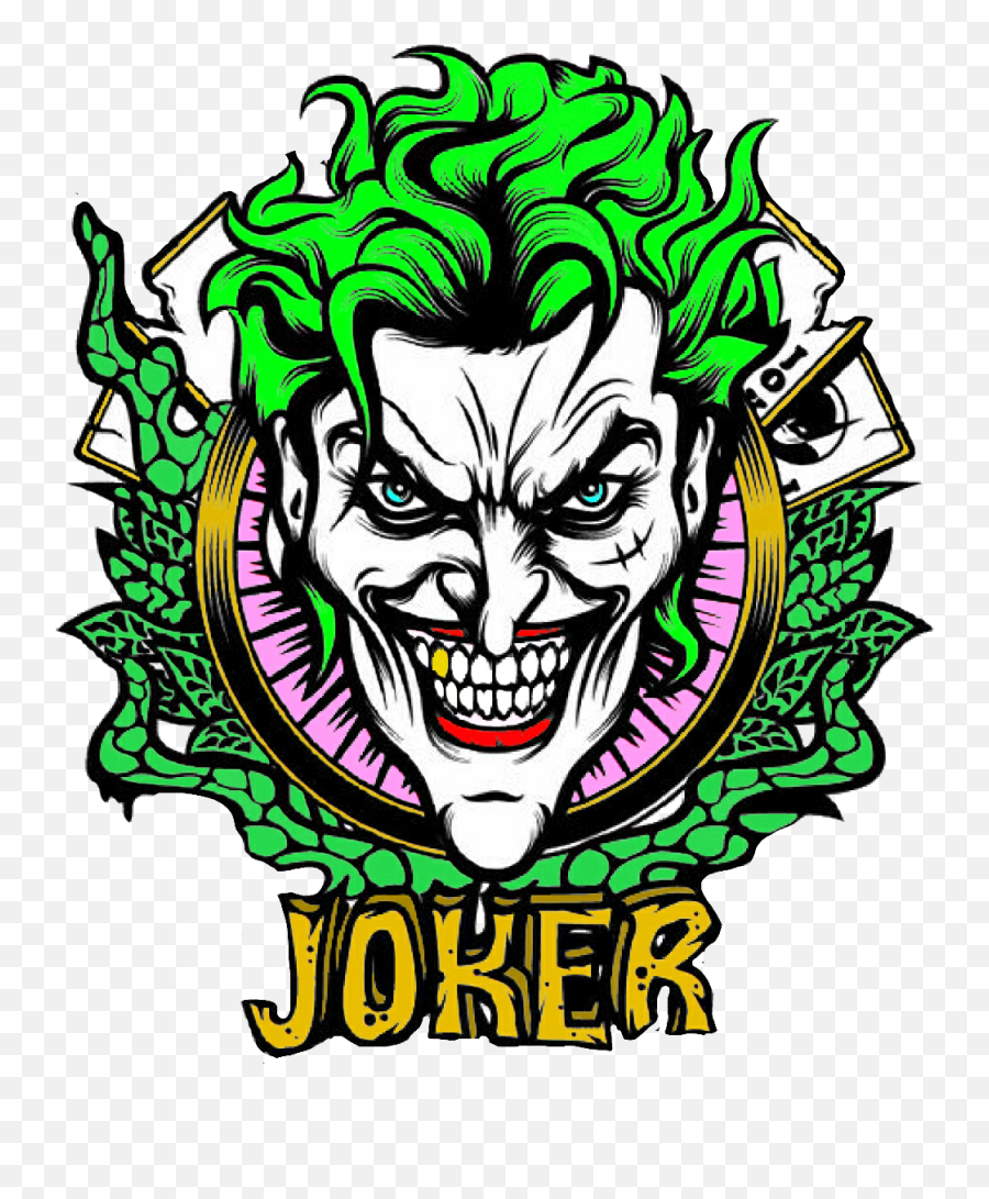 Joker Sticker Clipart - Joker Sticker Png,The Joker Png