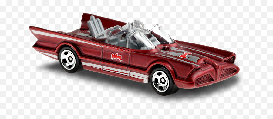 Tv Series Batmobile In Red Batman Car Collector Hot Wheels - Batimovil Rojo Hot Wheels Png,Batmobile Icon