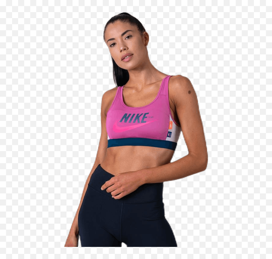 Medium Pad Icon Clash Bra Pinkblue The Best Sport Brands - Midriff Png,Pad Icon