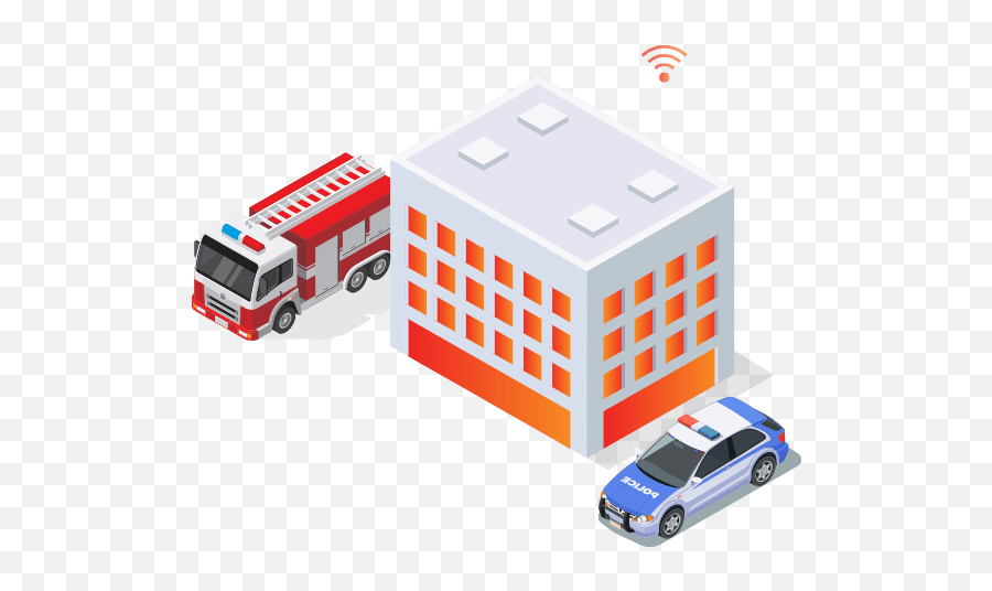 Services - Das Systems Inc Wireless Repeaters Errcs Police Car Png,Free Vector Building Icon