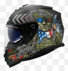 Commando - MATTE BLACK Assault LS2 USA Ls2 Commando png