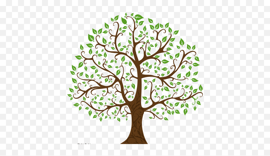 Familty Tree With Branches Png Free Clipart Finders - Family Tree Tree Drawing,Tree Branches Png