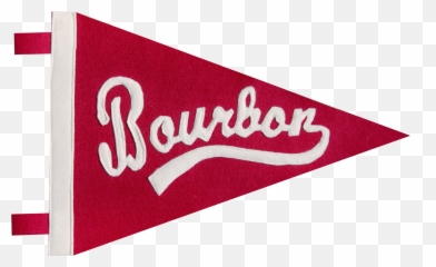 Download Bourbon Team Pennant - Calligraphy Png,Pennant Png