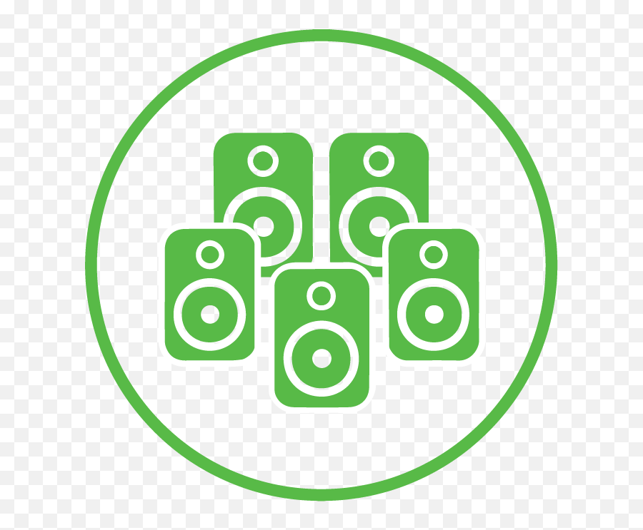Speaker Installation Services Snappymount Tv - Dot Png,Speakers Icon