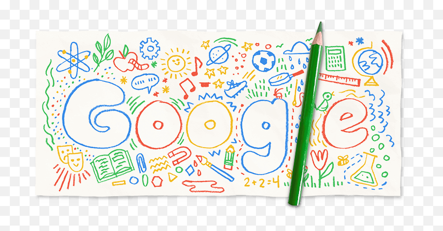 Googleu0027s New Logo - Google Doodles Png,Google + Icon