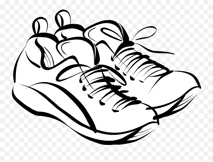 Running Shoes Clipart Png - Running Shoes Clipart Png,Shoes Clipart Png