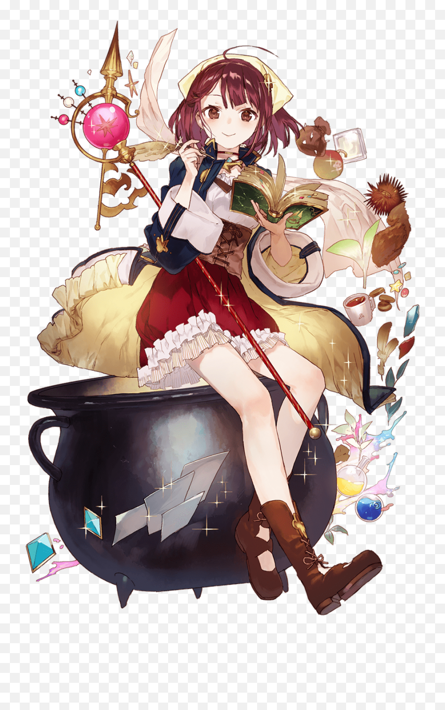 Atelier Mysterious Trilogy Deluxe Pack - Atelier Mysterious Trilogy Deluxe Park Koeitecmoamerica Png,Anime Icon Pack Android