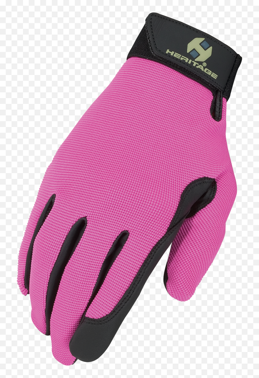 Heritage Gloves Riding Performance Pink Color - Glove Png,Icon Motorsports Gloves