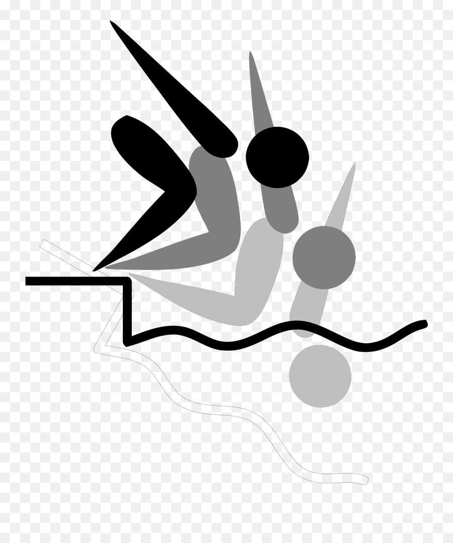 Swimming Pool Icon Drawing Free Image Download - Graphic Swim Divers Png,Pool Icon