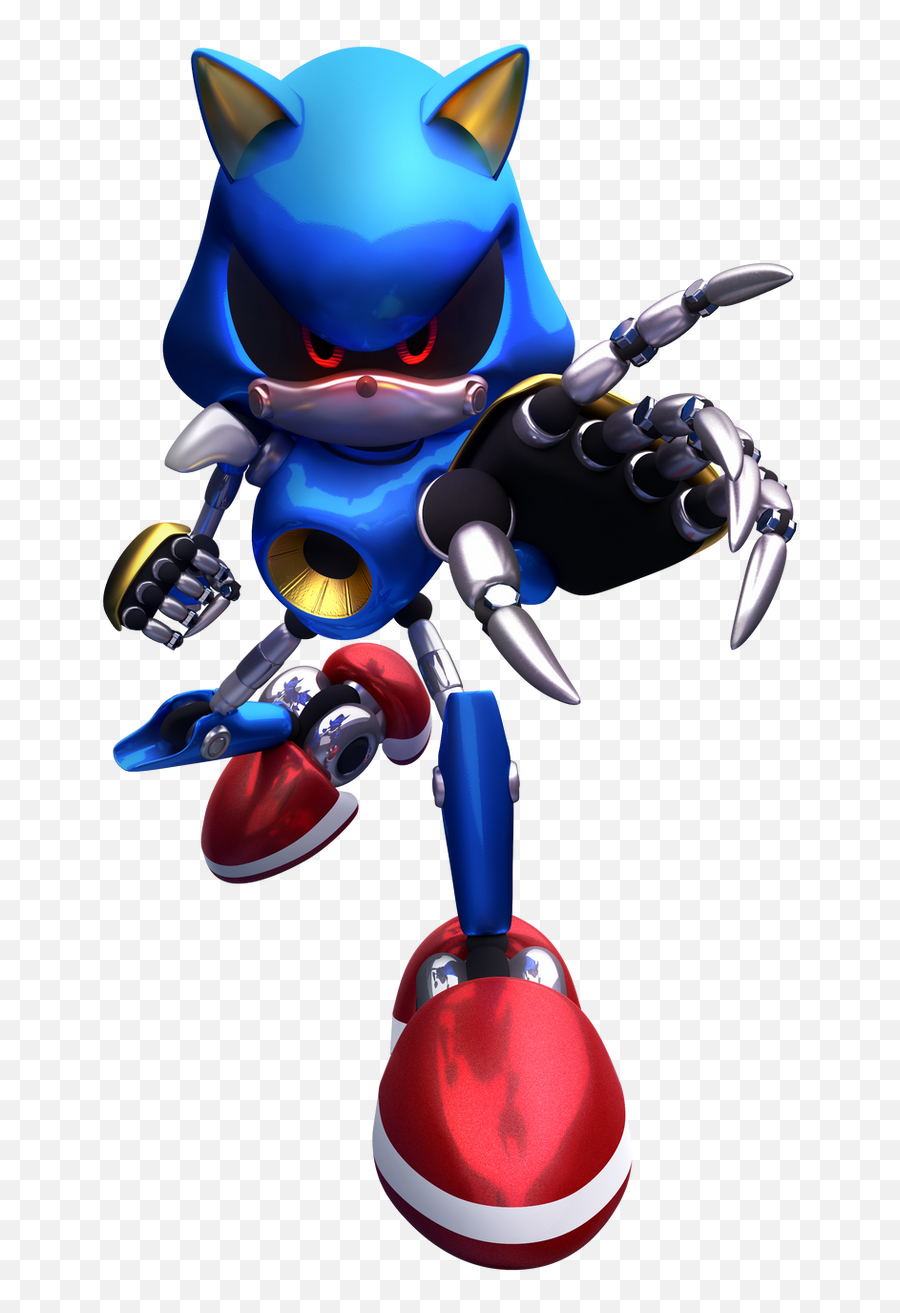 Sonic Colors Ultimate Rival Rush Mode Uses Fan Render For - Metal Sonic Png,Sonic Icon Png