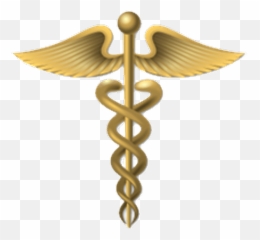 Hermes Caduceus As Symbol Of Medicine - Transparent Background Png