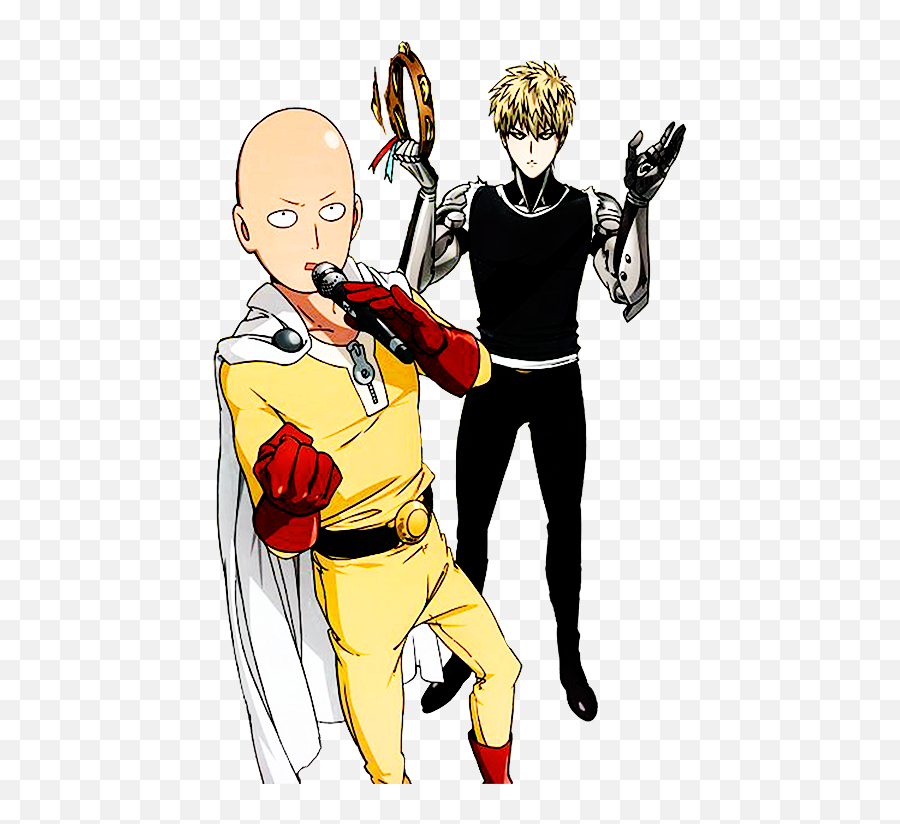 Transparent Saitama And Genos Made - One Punch Man Saitama Et Genos Png,Saitama Transparent