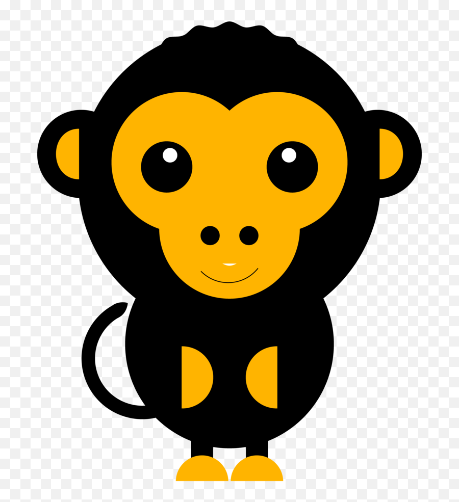 Download Cute Monkey Mens Printed Vest - Portable Network Graphics Png,Cute Monkey Png