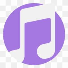 Itunes - Free logo icons Logo In Purple png