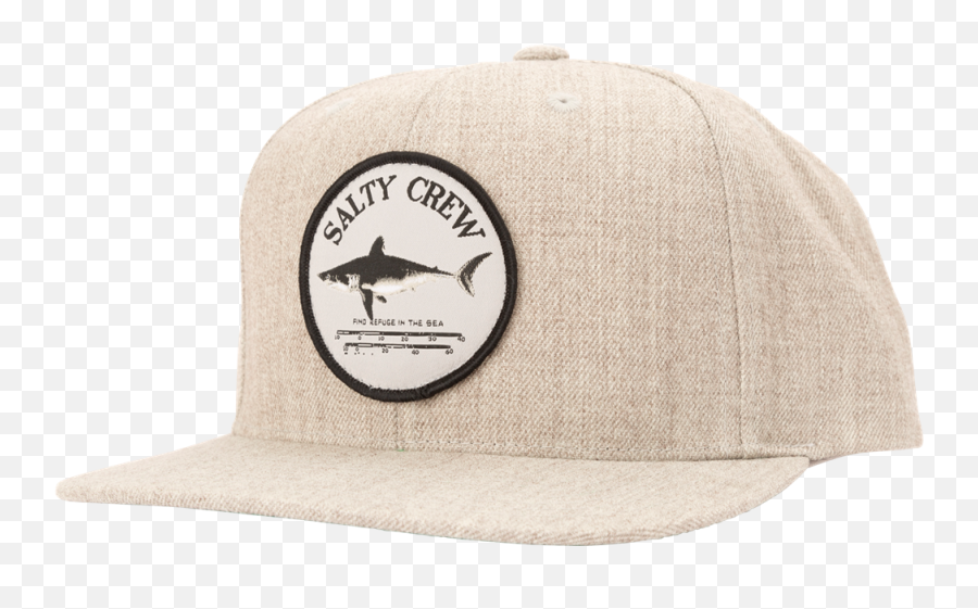 Salty Crew Bruce 6 Panel - Oatmeal Tiger Shark Png,Hurley Icon Snapback