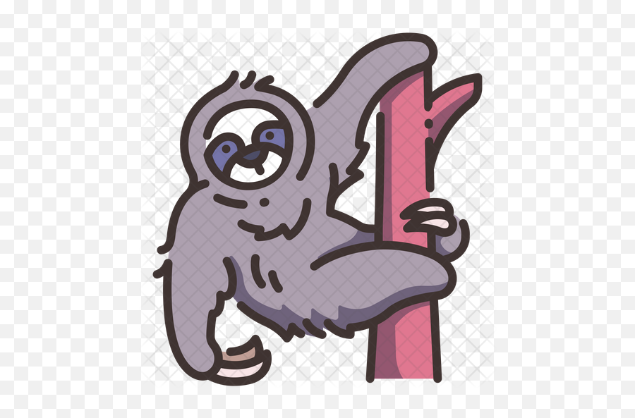 Sloth Icon - Clip Art Png,Sloth Png