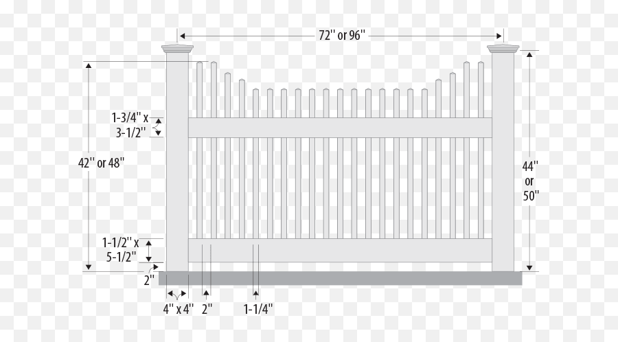 Courtyard Picket Vinyl Fence Contractor Mt Hope Png Icon