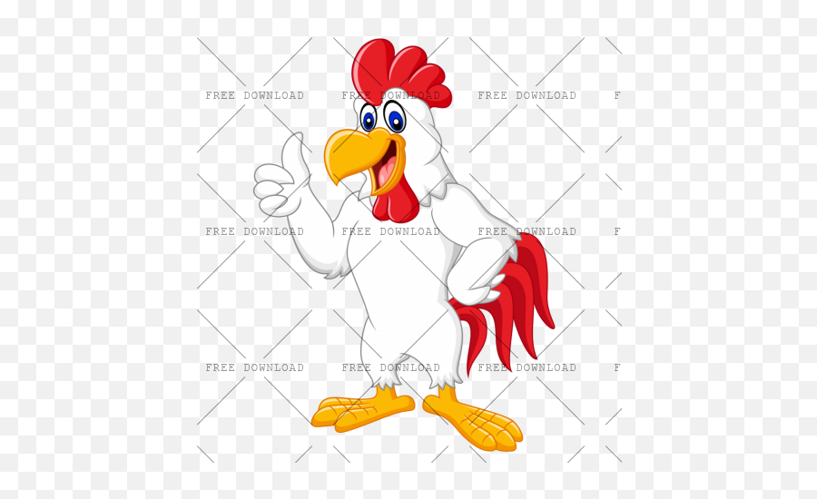 Cock Chicken Rooster Png Image With Transparent Background - Cartoon Images Of Cock,Chicken Transparent