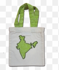 Gift Bags 6 X 7 Applique India Map - Tote Bag Png,India Map Png