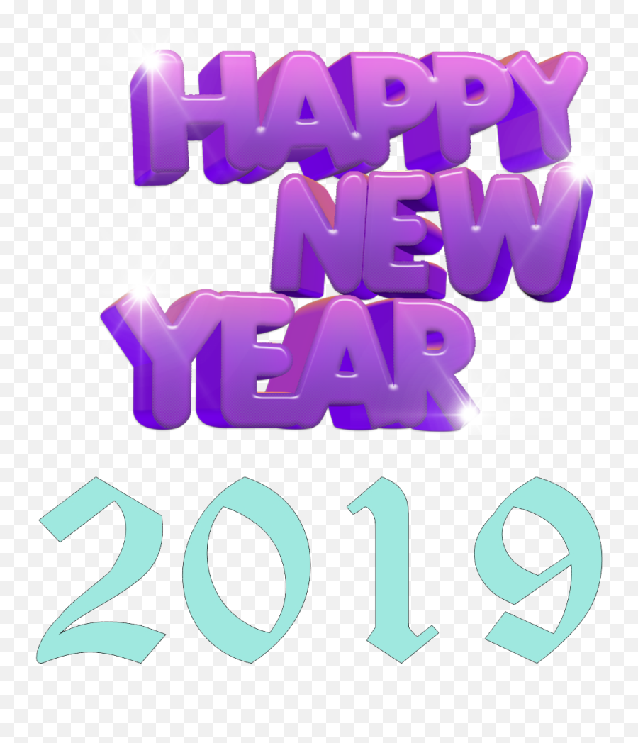 2019 Happy New Year Png Free Image Download