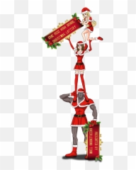 Cheerleader Jpg Download Png Files - Christmas Cheerleaders Clip Art