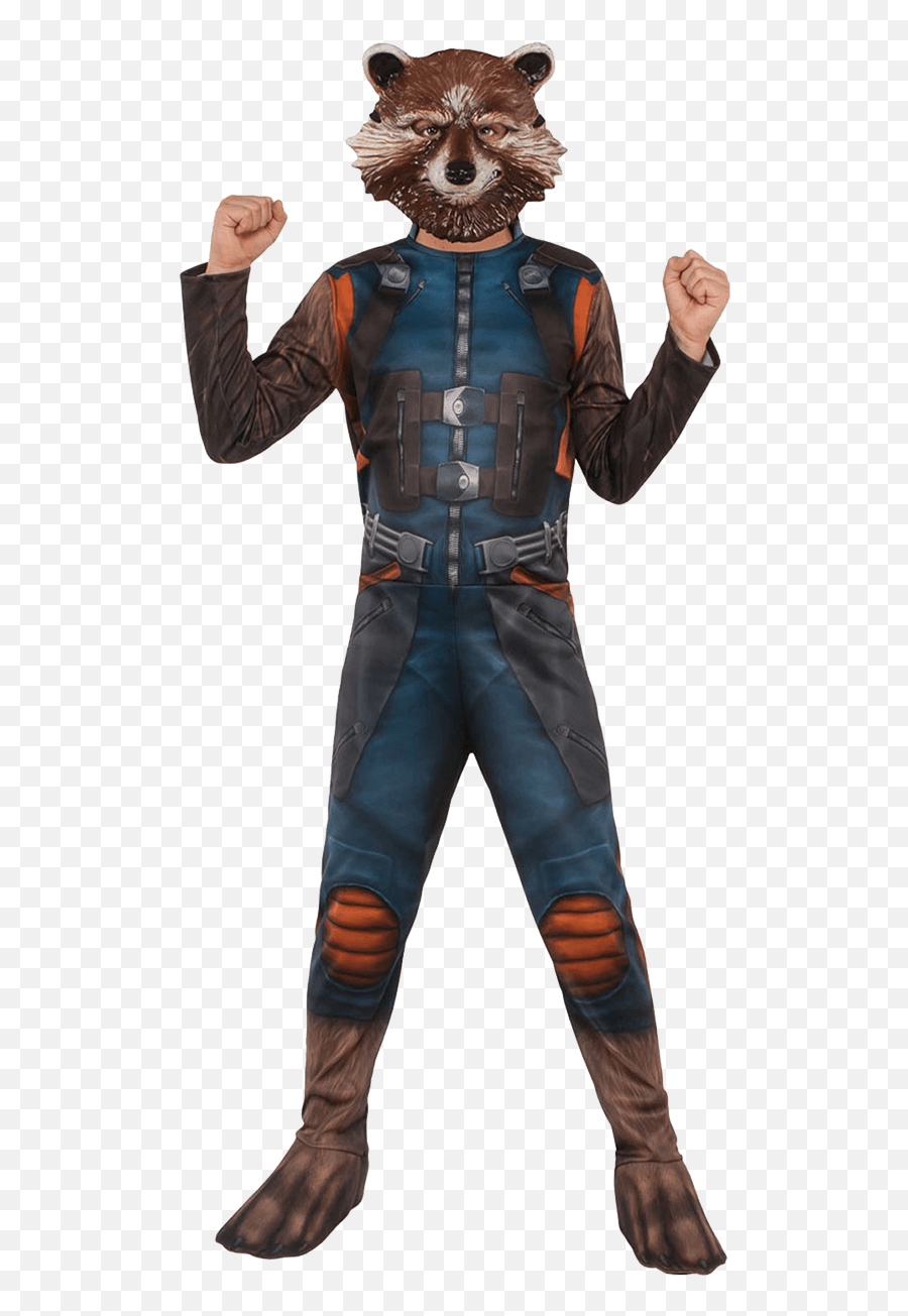 Kids Rocket Raccoon - Costume Rocket Png,Rocket Raccoon Transparent