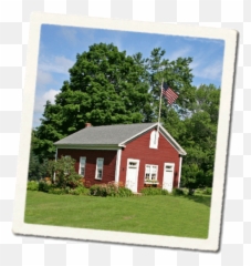 Download The North School A One Room Schoolhouse Built In - Icy Strait Point Png,Schoolhouse Png