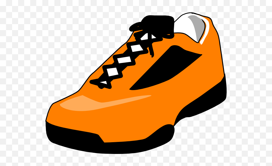 Free Cartoon Shoes Png Download - Orange Shoe Clipart,Cartoon Shoes Png