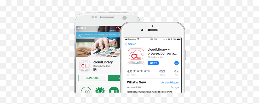Accessing Cloudlibrary Digital Library Collection Has Never - Iphone Png,Mobile Device Png