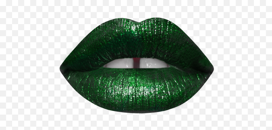 Download Hd Lime Crime Unicorn Lipstick In Serpentina - Green Lipstick Png,Lipstick Emoji Png