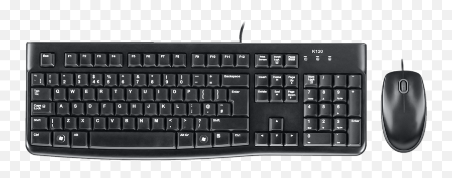 Mouse And Keyboard Transparent Png - Keyboard Mouse Logitech Mk120,Keyboard And Mouse Png