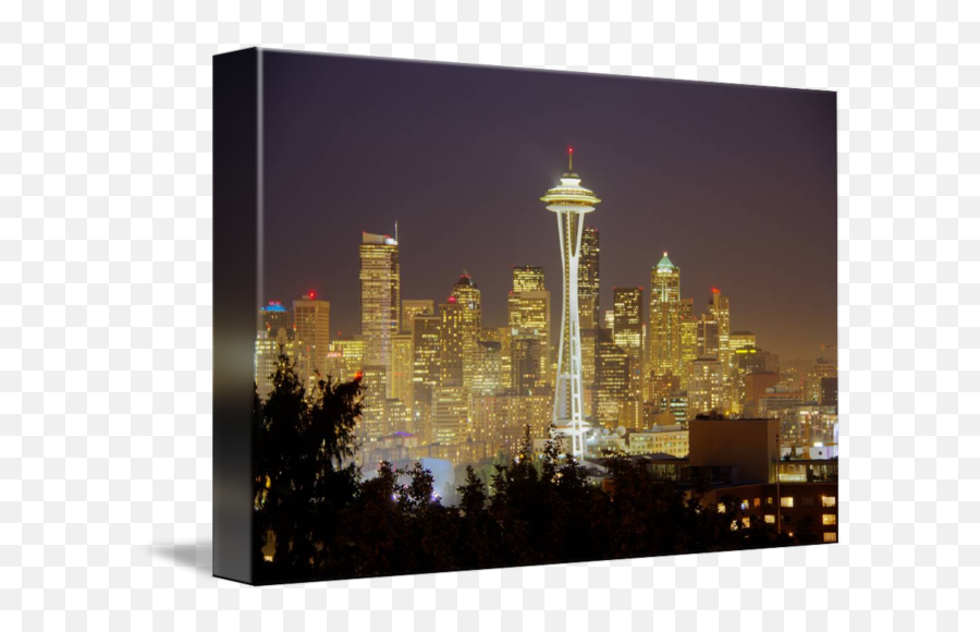Seattle Skyline By Jackie Whedbee - Seattle Png,Seattle Skyline Png