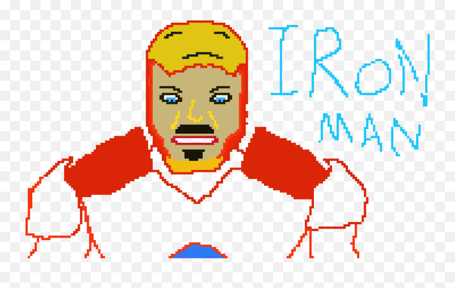 Iron Man - Robert Downey Jr Pixel Art Maker Robert Downey Jr Pixel Art Png,Robert Downey Jr Png