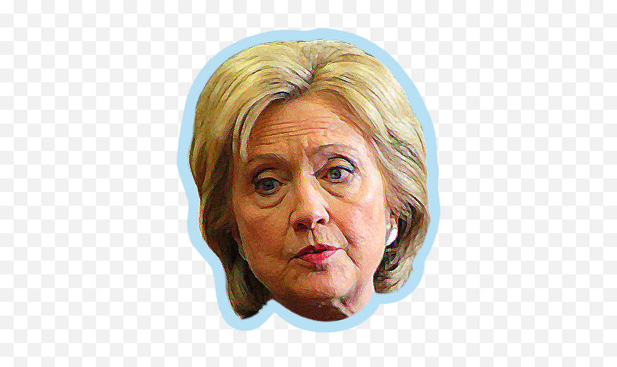 Hillary Clinton Emoji Messages - Hilary Clinton Sticker Png,Hillary Clinton Png