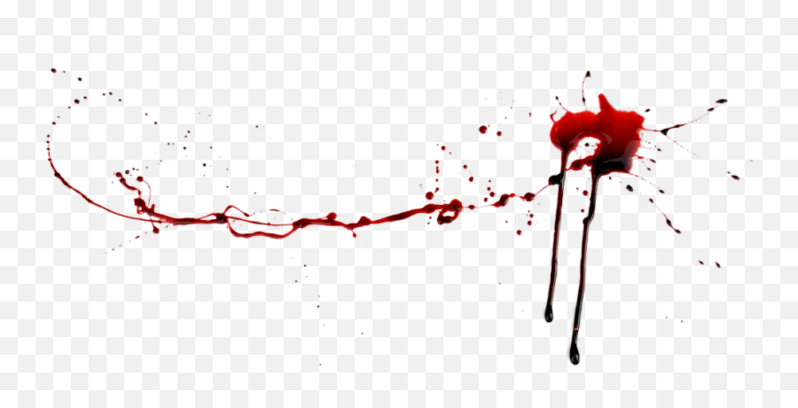 Blood Splatter Red Horror Gore Messy Cool Effect Bloody - Cast Doesn T Matter Quotes Png,Blood Drip Transparent