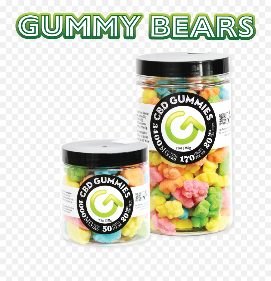 Cbd Gummy Bears - Gummy Bear Png,Gummy Bears Png