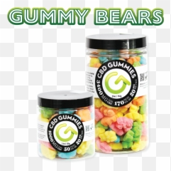 Cbd Gummy Bears - Gummy Bear Png,Gummy Bears Png
